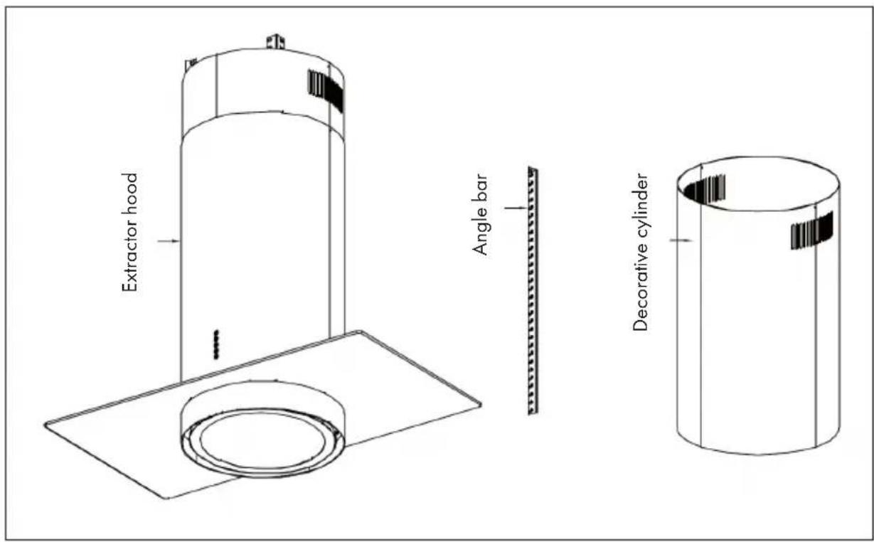 Klarstein Beretta Premium - Important notes for the installation of exhaust air pipes - 2