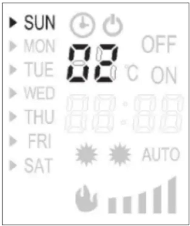 Klarstein Feuerschale - Configuraciones del temporizador - 1