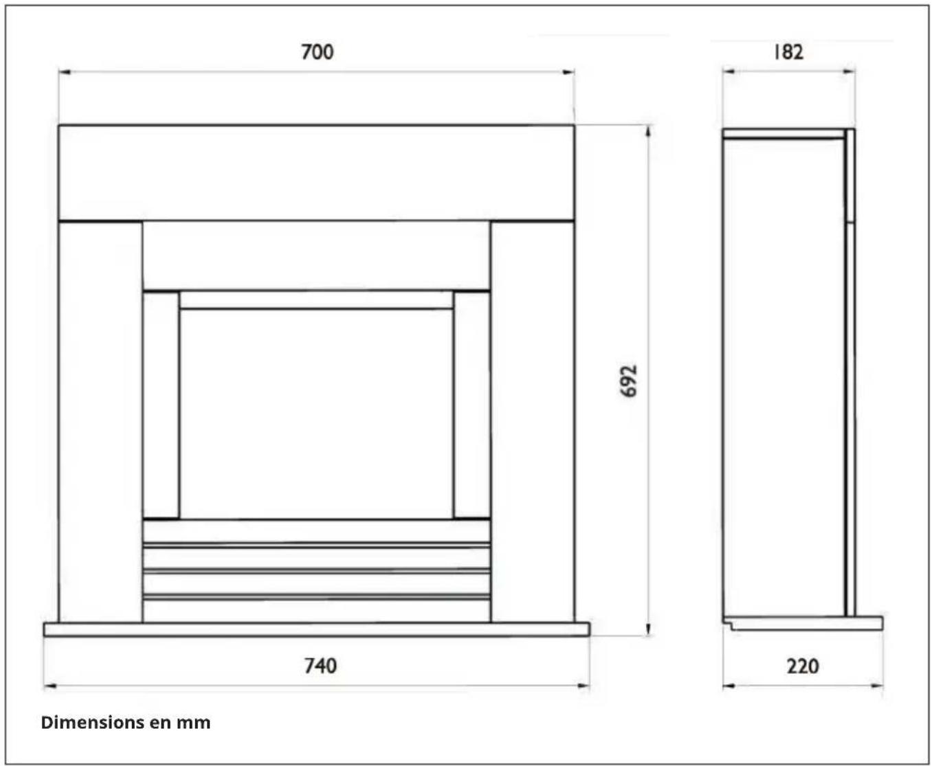 Klarstein Elbrus - DIMENSIONS - 1