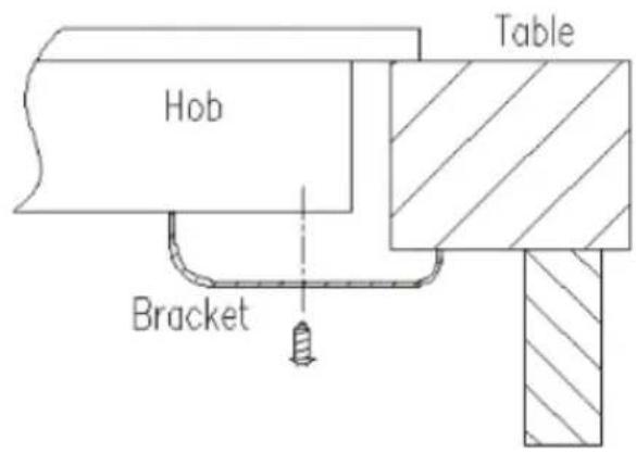 Klarstein Virtuosa EcoAdapt - Locating the fixing brackets - 3