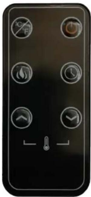 Klarstein Zermatt 1800W - Mando a distancia - 1