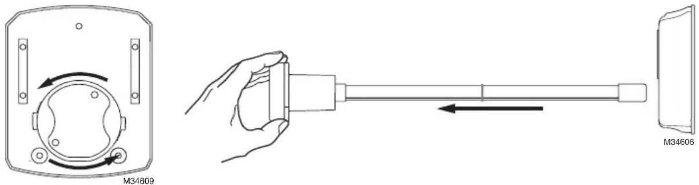 HONEYWELL UV2400XBAL1/U - Cambio de la lámpara ultravioleta - 1
