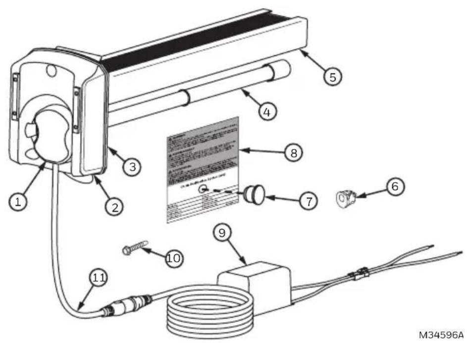 HONEYWELL UV2400XBAL1/U - Parts Included - 1