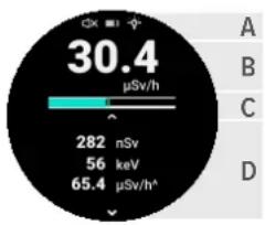 FLUKE RaySafe 452 - Bildschirmübersicht - 1