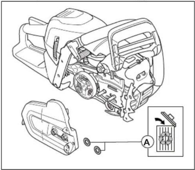 HUSQVARNA 564XP - So montieren Sie Führungsschiene und Kette - 1