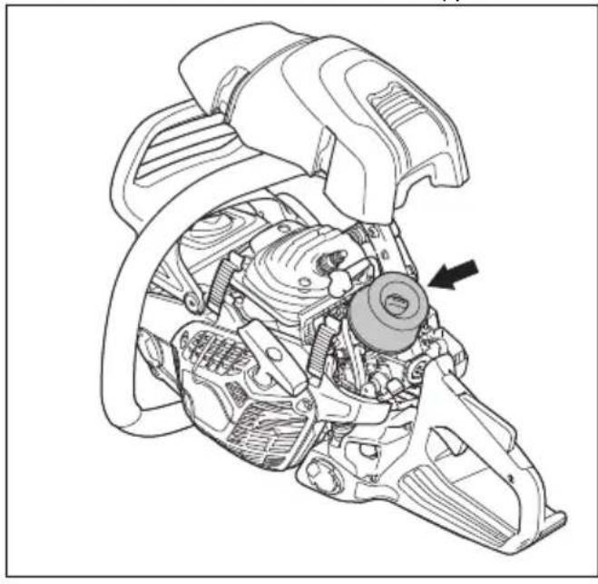 HUSQVARNA 564XP - Nettoyage du filtre à air - 1