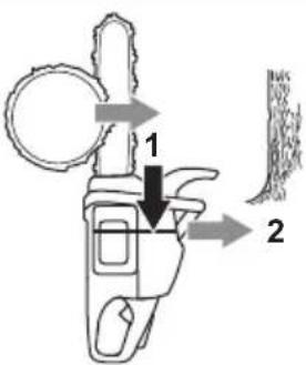 HUSQVARNA 564XP - So machen Sie Kerbschnitte - 2