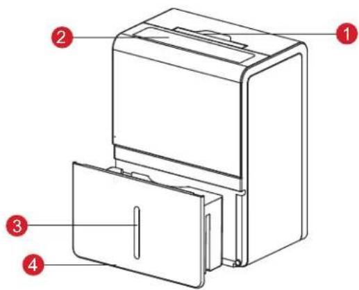 TCL H50D26W - Liste des pièces du modèle : Série M - 2