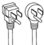 TCL H50D26W - Wiring Requirements Power Supply Cord - 1