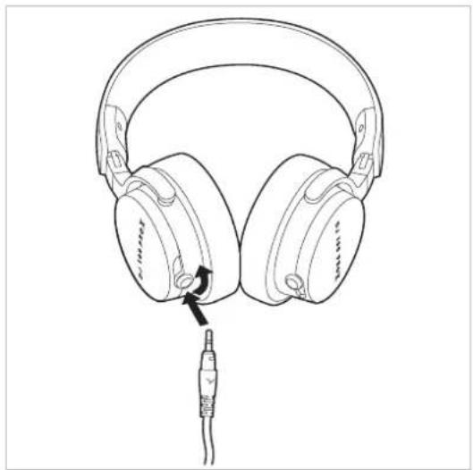 BEYERDYNAMIC DJ 300 PRO X - PODŁĄCZENIE KABLA PRZYŁĄCZENIOWEGO - 1