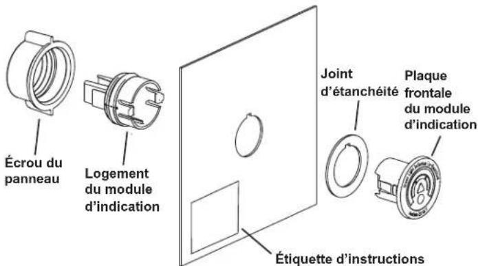 Panduit VS2-AVT-1PF-02 - MODULE D'INDICATION SANS PILE - 1
