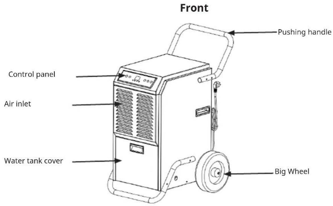 Klarstein DuraDry 70L - PRODUCT DESCRIPTION - 1