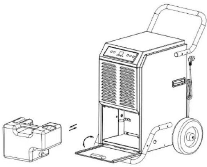 Klarstein DuraDry 70L - Drainage Installation - 1