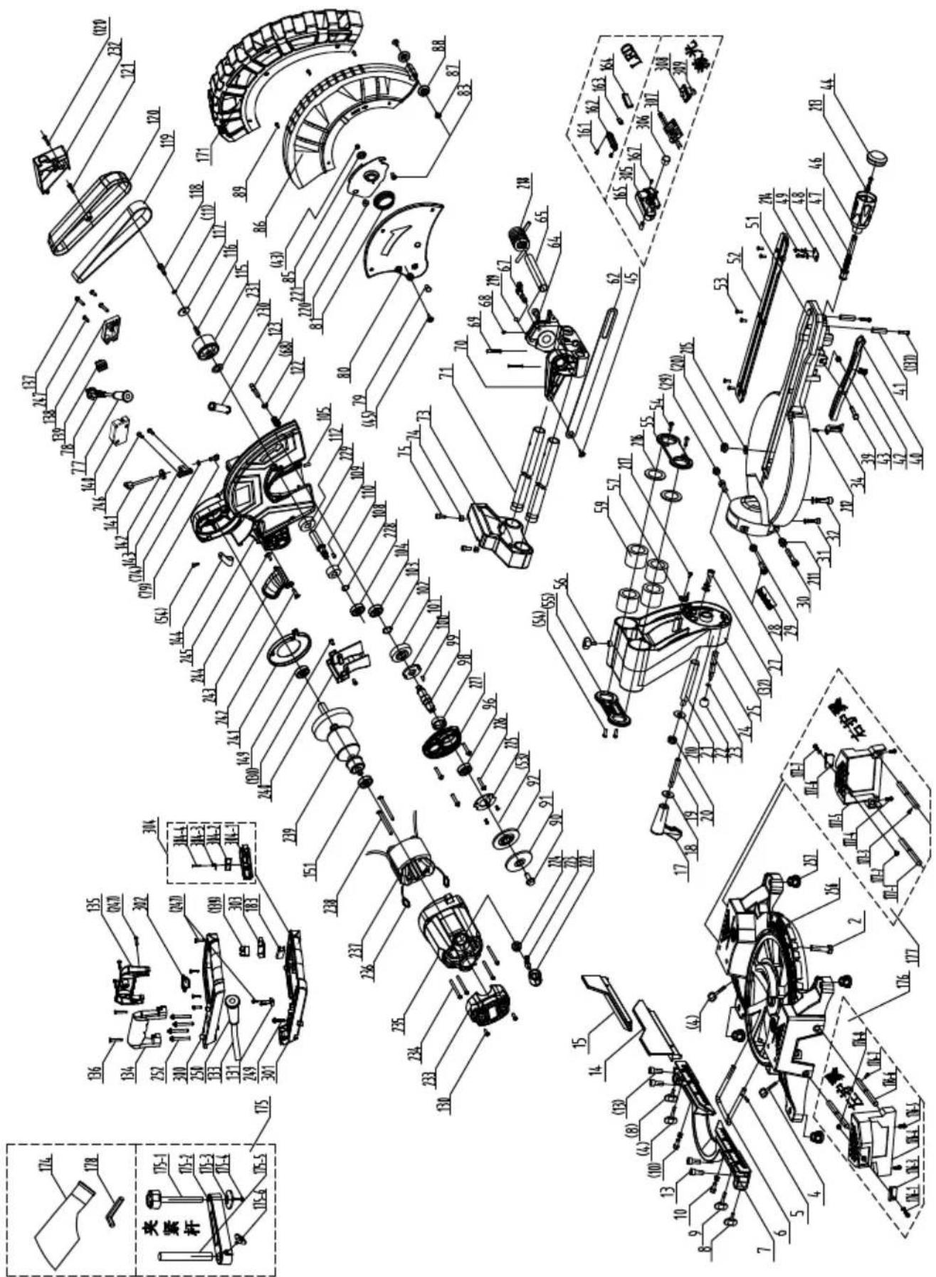 SCHEPPACH HM140LST - Dépannage - 1