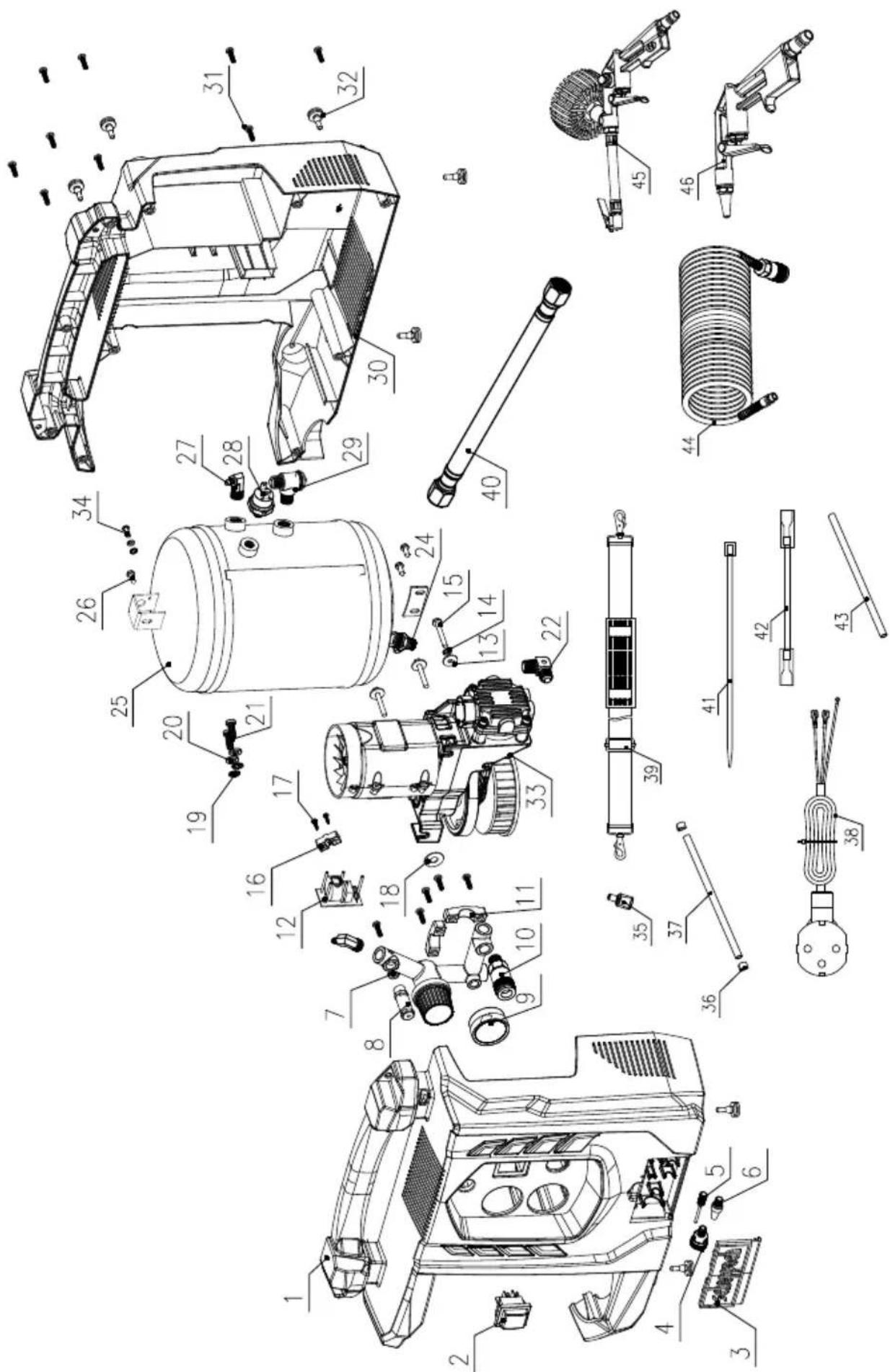 SCHEPPACH Aircase 6 - Transport (fig. 1) - 1