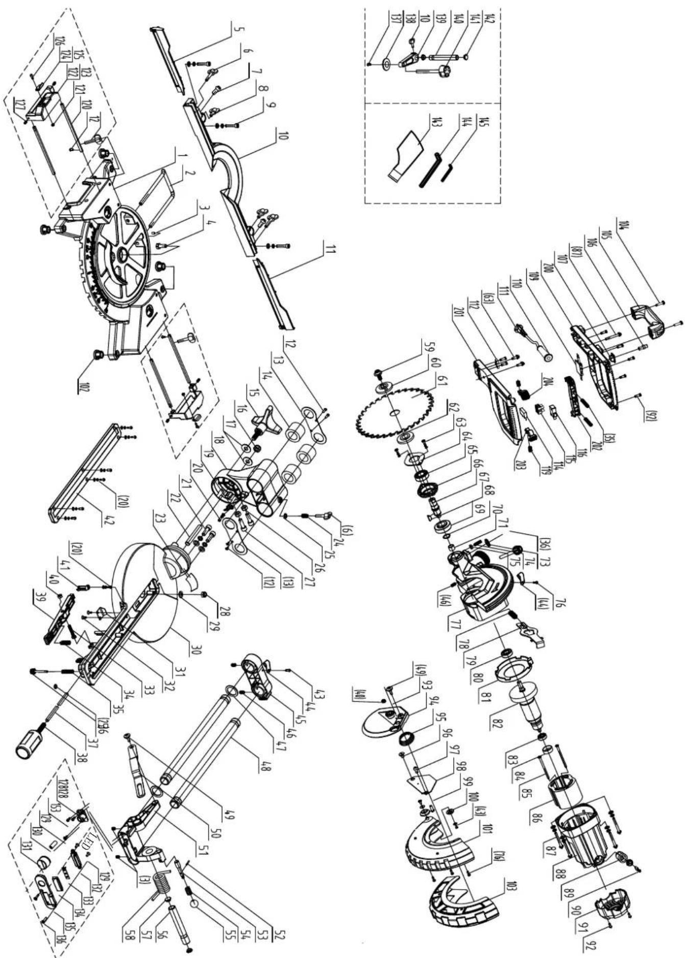 SCHEPPACH HM81LXU - Dépannage - 1