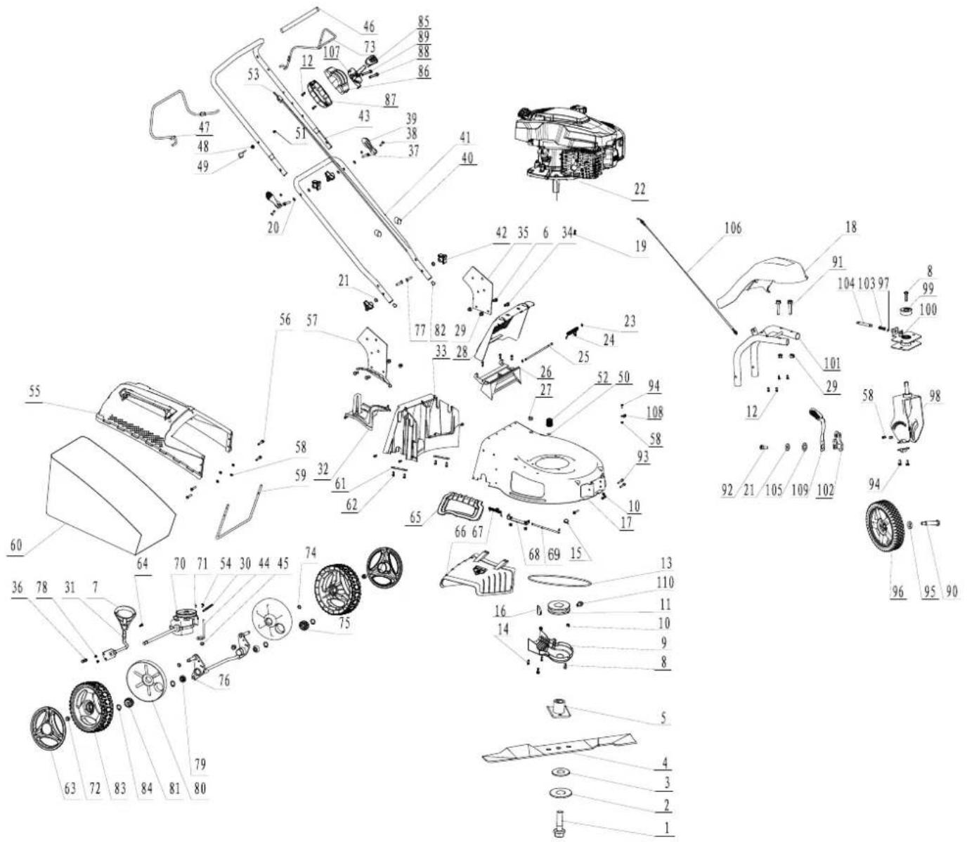 SCHEPPACH MS200-51-3RBR - Indicación importante en caso de una reparación: - 1