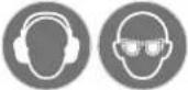 SCHEPPACH MS173-51-3RBR - Explanation of the symbols on the equipment - 11