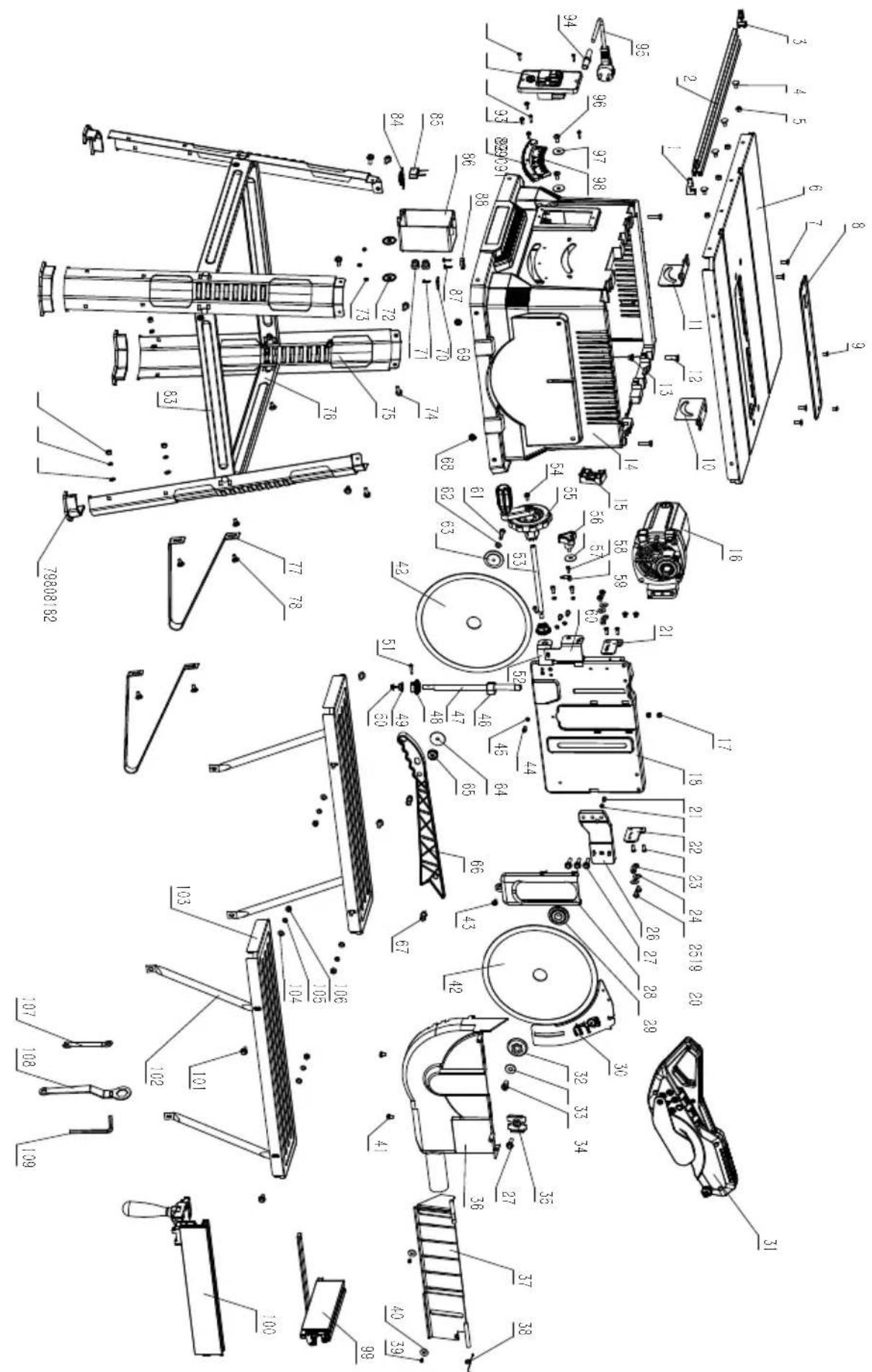SCHEPPACH HS110x - Hibaelhárítás - 1