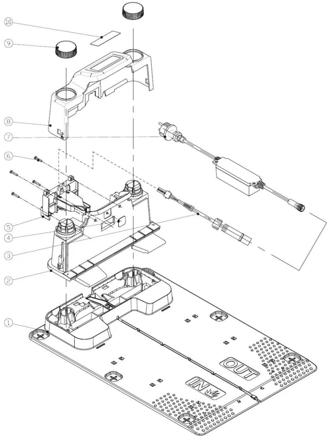 SCHEPPACH RLM500W - Codes d'erreur - 1
