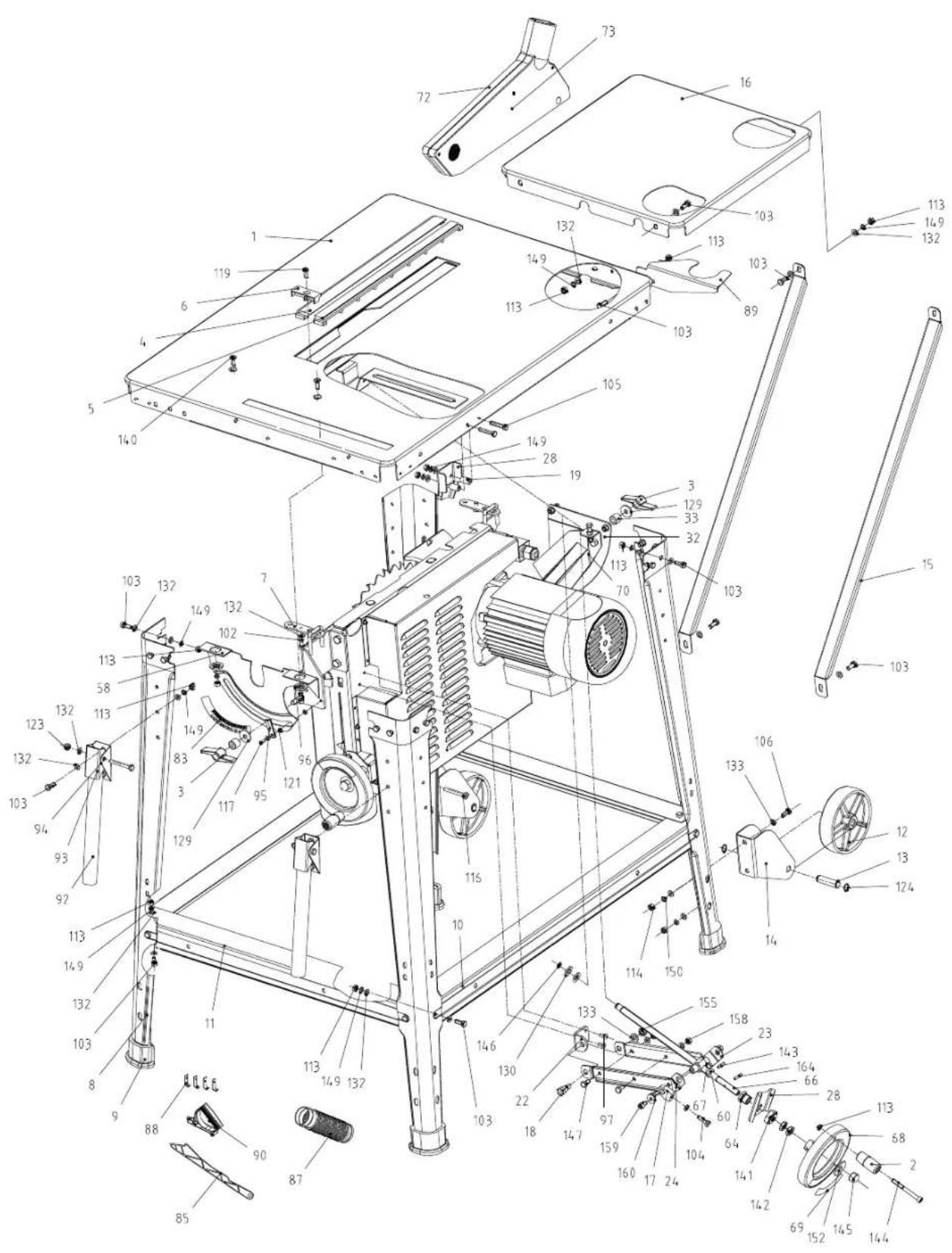 SCHEPPACH ts 315 GT - EU Overensstemmelseserklæring - 1