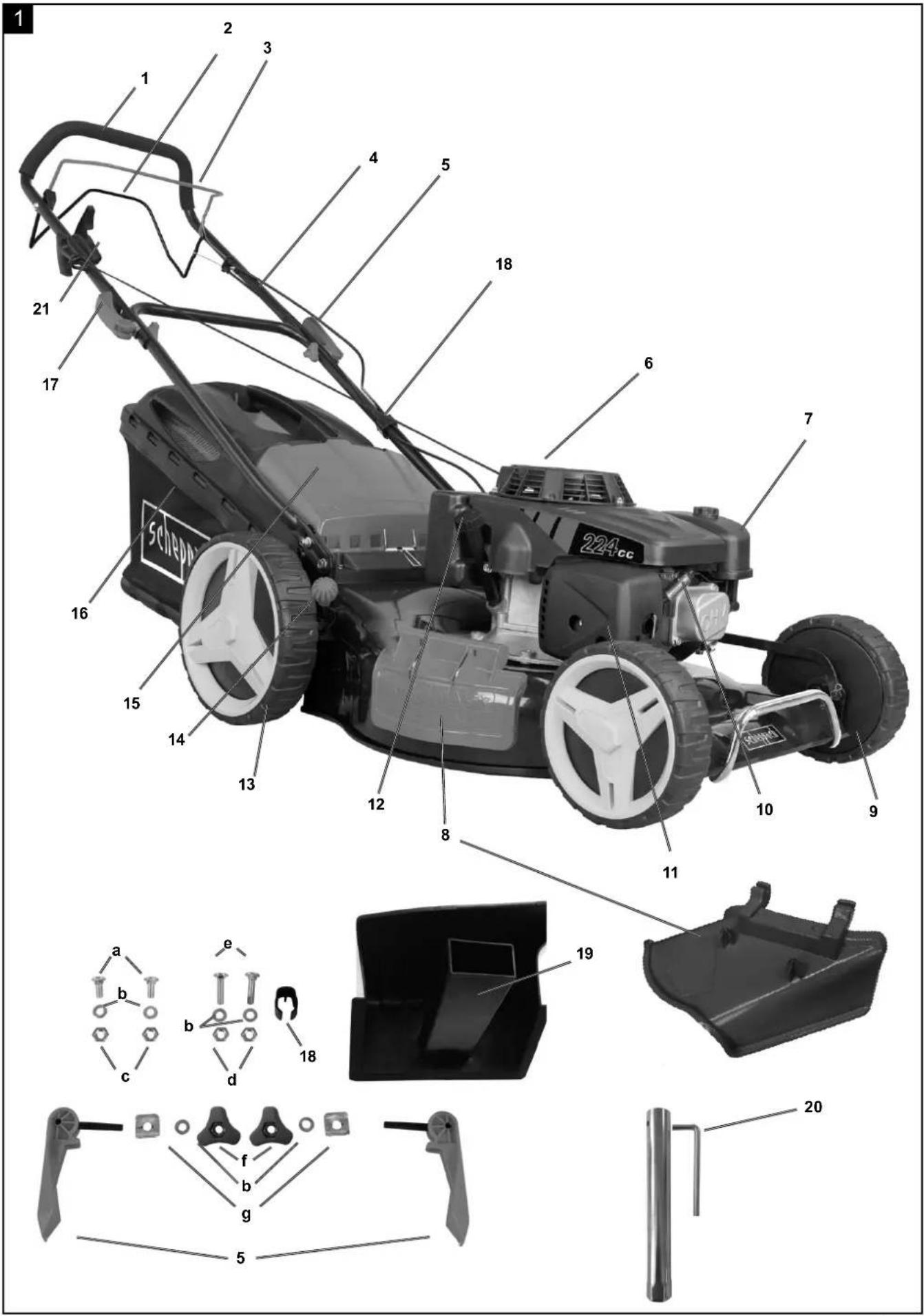 SCHEPPACH MS224-53B - 1