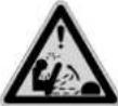 SCHEPPACH PCS26O - Erklärung der Symbole auf dem Gerät - 3