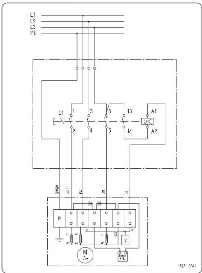 SCHEPPACH Wox d 500 - Motor monofásica - 4
