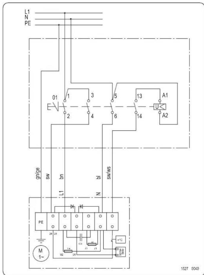 SCHEPPACH Wox d 500 - Motore a corrente alternata - 5