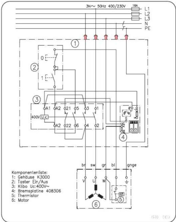 SCHEPPACH Wox d 500 - Motore a corrente alternata - 4