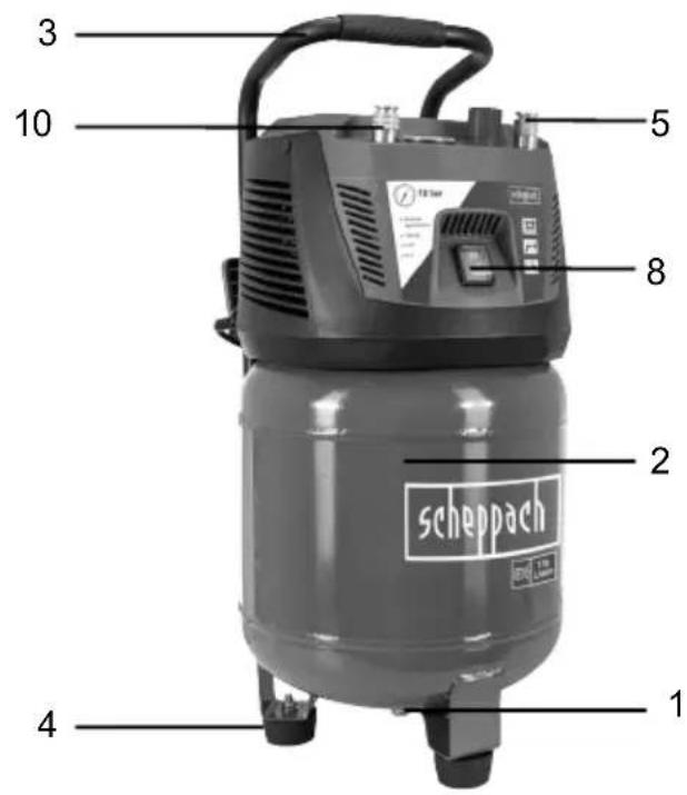 SCHEPPACH HC25V - HC25V - 1