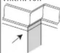 SCHEPPACH Capas 7 - Řezání rohových lišť (fig. 20 21) - 1