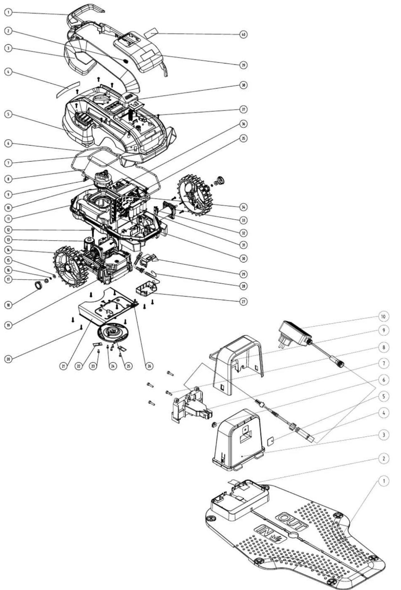 SCHEPPACH BRMR300 - Veakoodid - 1