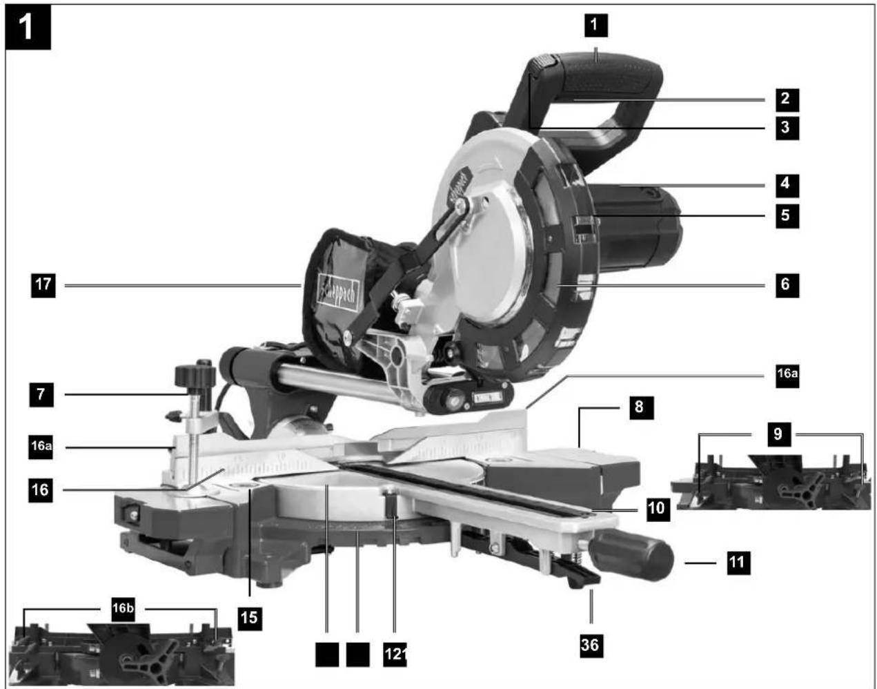 SCHEPPACH HM216S2 - HM216S2 - 1