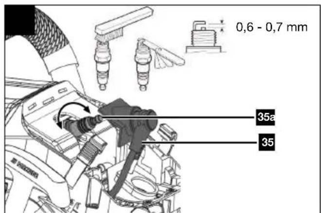 PARKSIDE PPBKS 56 B2 - Petrol Chainsaw With Electric Start - 11