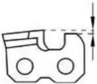 PARKSIDE PBKS 46 B2 - Instructions for sharpening the chain - 5