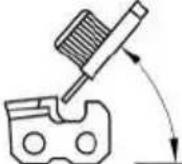 PARKSIDE PBKS 46 B2 - Instrucciones para afilar la cadena - 4