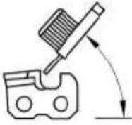 PARKSIDE PBK 4 C4 - Only use files specifically for saw chains! - 4