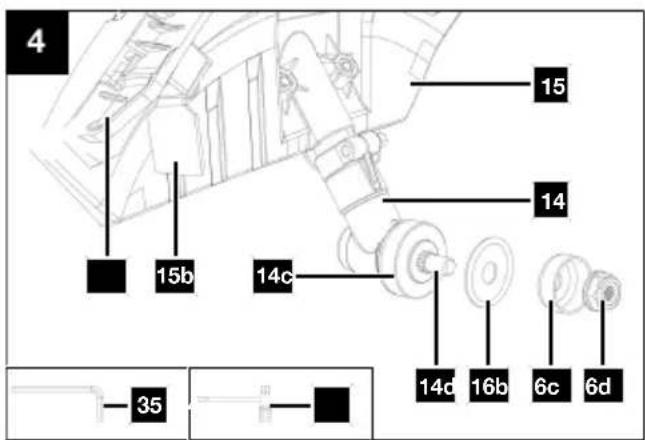 PARKSIDE PBK 4 C4 - Apparecchio combinato a benzina - 5