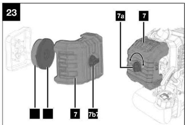 PARKSIDE PBK 4 C4 - Petrol multi tool - 13