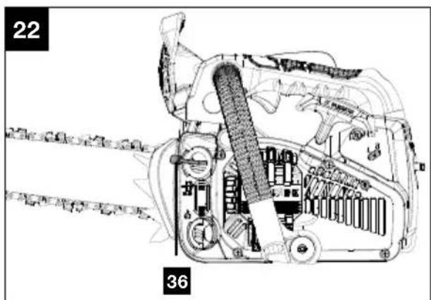 PARKSIDE PBBPS 700 A2 - TOP HANDLE PETROL CHAINSAW - PBBPS 700 A2 BENZIN-BAUMPFLEGESÄGE - PBBPS 700 A2 TRONÇONNEUSE ÉLAGUEUSE À ESSENCE - PBBPS 700 A2 - 13