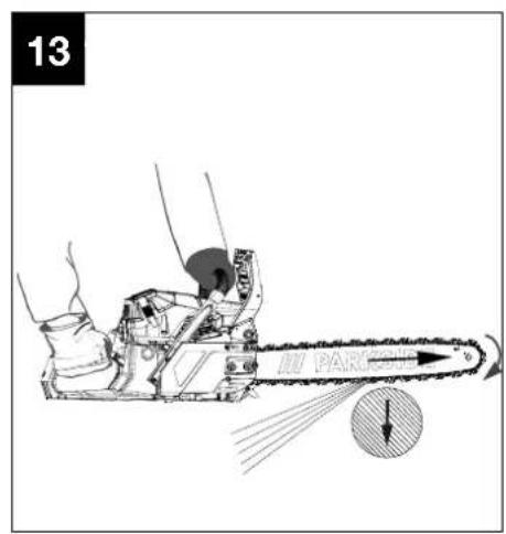 PARKSIDE PBKS 46 A1 - PETROL CHAINSAW - 6