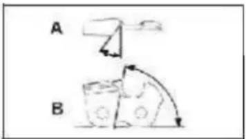 A B