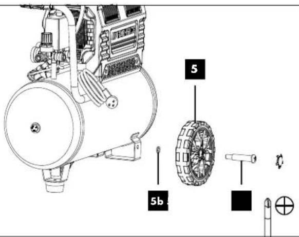 PARKSIDE PSKO 2410 A1 - ΑΕΡΟΣΥΜΠΙΕΣΤΗΣ ΑΘΟΡΥΒΟΣ - 6