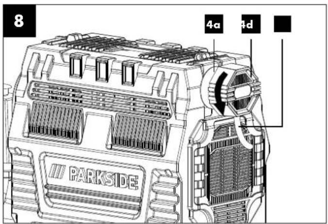 PARKSIDE PSKO 2410 A1 - COMPRESSEUR SILENCIEUX - 5