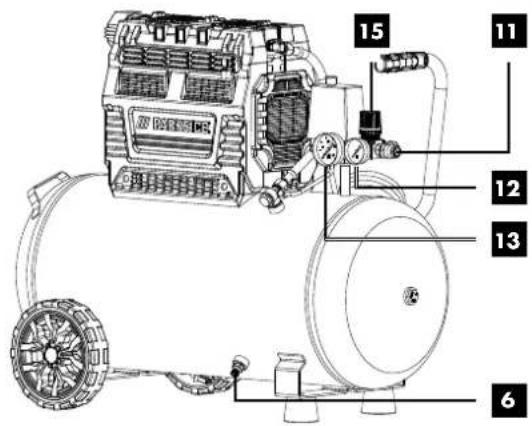 PARKSIDE PSKO 5010 A1 - ΑΕΡΟΣΥΜΠΙΕΣΤΗΣ ΑΘΟΡΥΒΟΣ - 5
