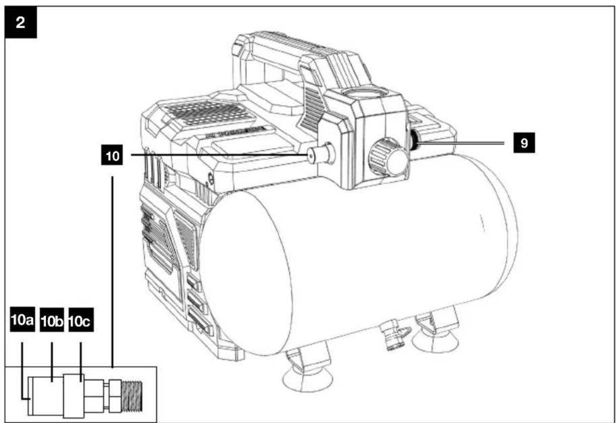 PARKSIDE PSKO 68 A1 - SILENT-KOMPRESSOR - 2