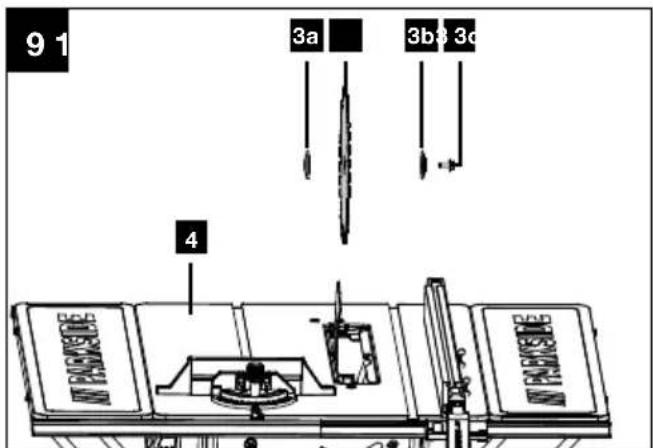 PARKSIDE PTKS 2200 A1 - TISCHKREISSÄGE - 9
