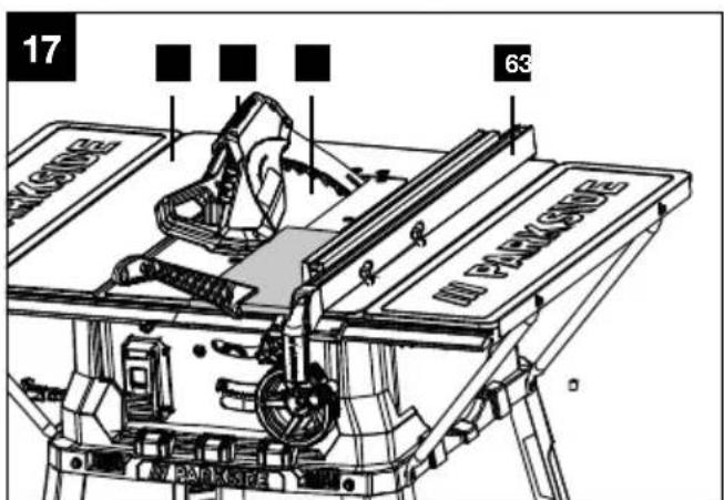 PARKSIDE PTKS 2200 A1 - SCIE CIRCULAIRE DE TABLE - 2