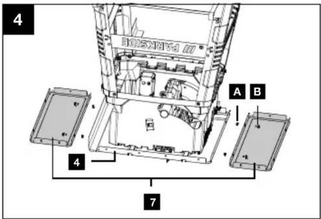 PARKSIDE PTKS 2200 A1 - TISCHKREISSÄGE - 4